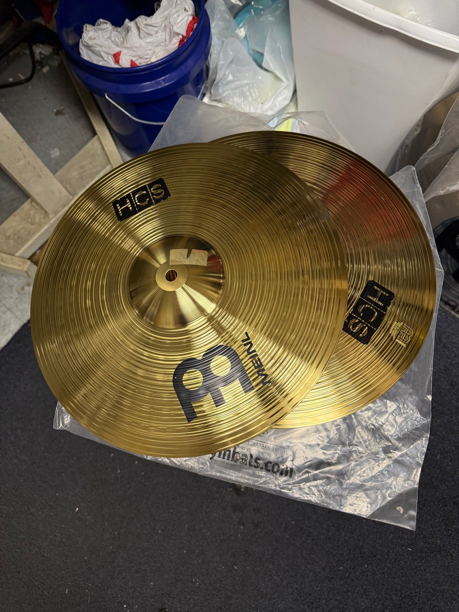 Meinl 14” HCS hi hat Cymbals