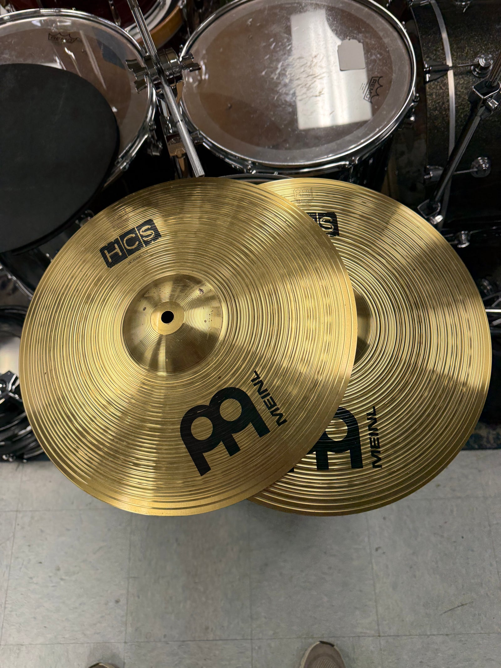 Meinl 14” HCS hi hat Cymbals