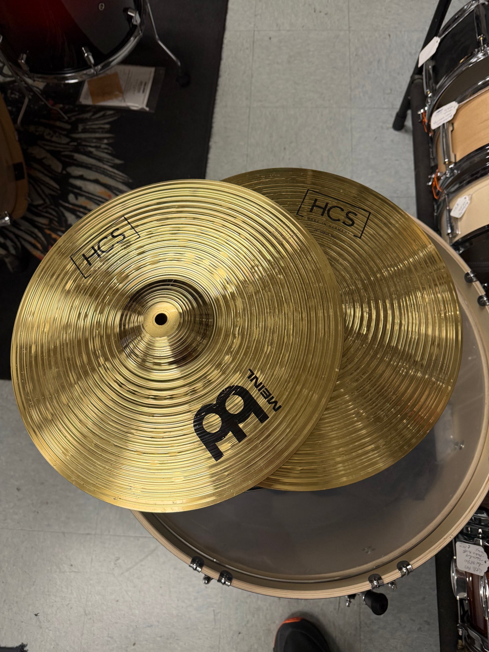 Meinl 14” HCS hi hat Cymbals