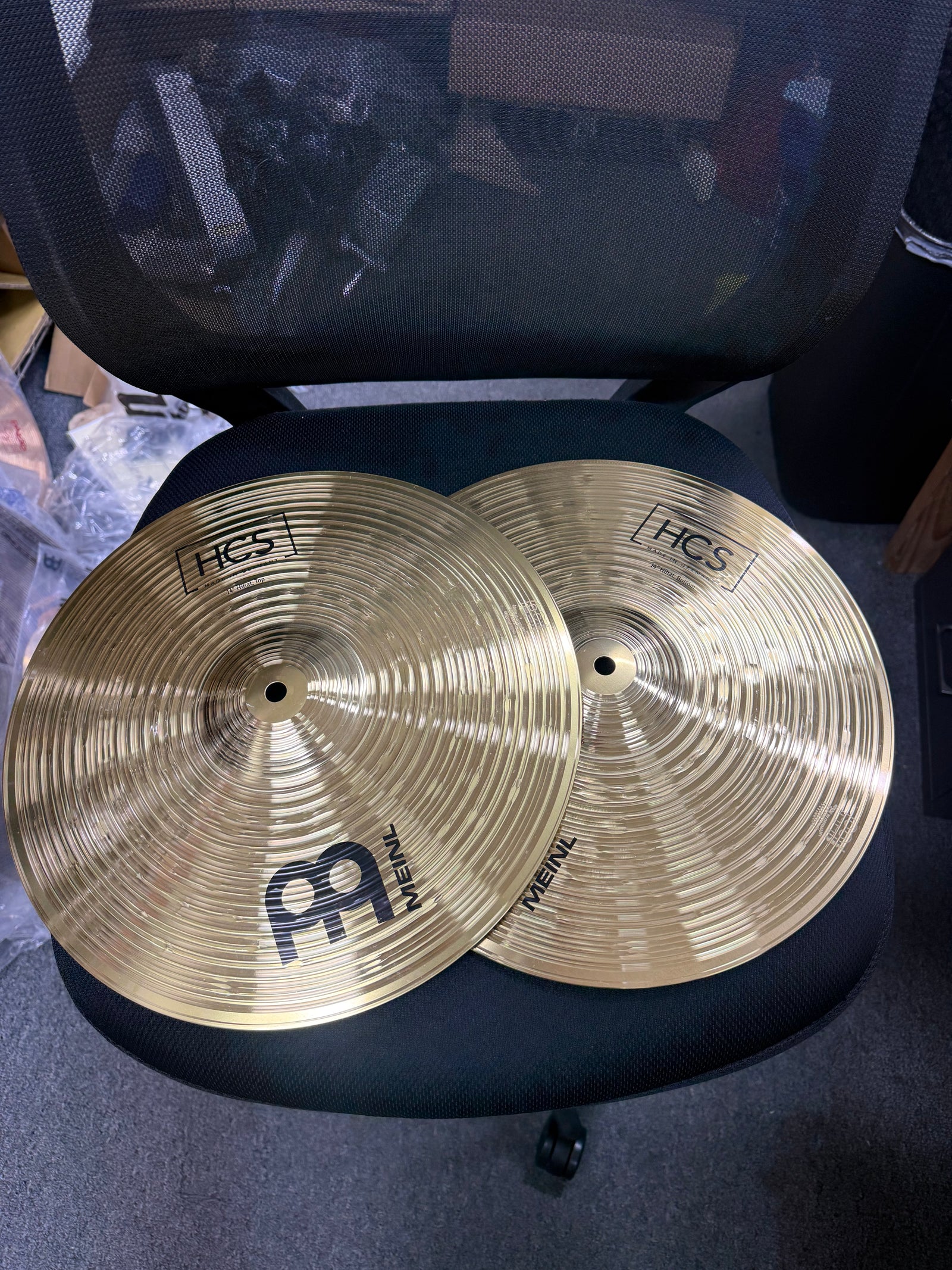 Meinl 14” HCS hi hat Cymbals