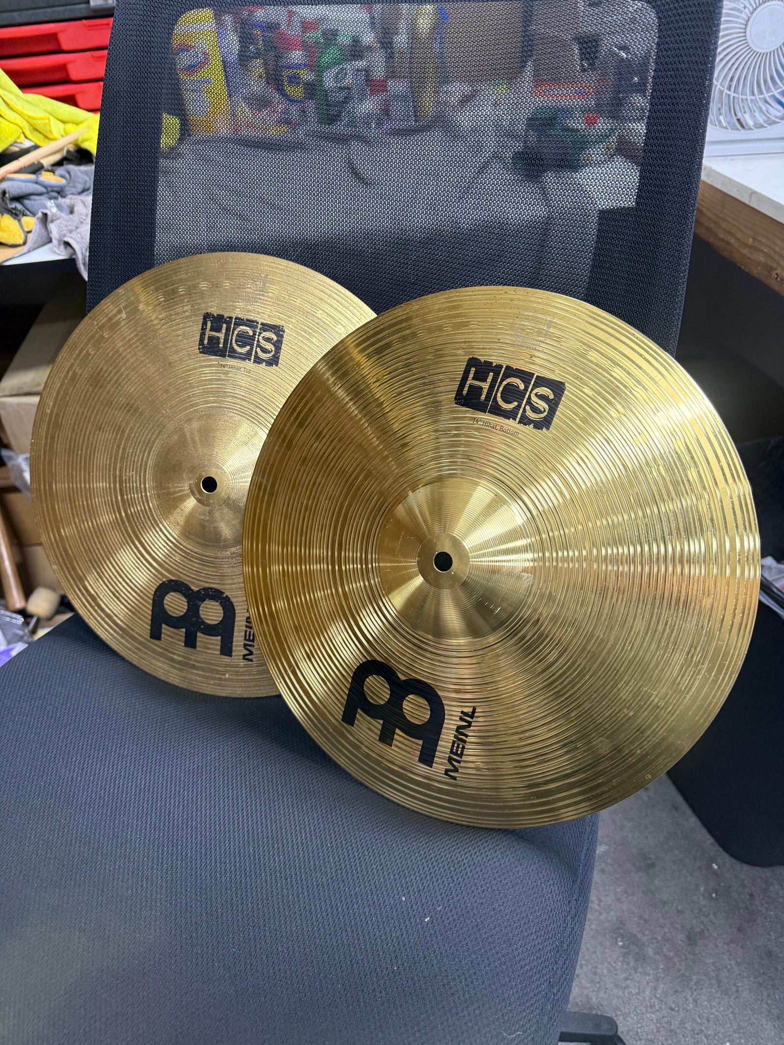 Meinl 14” HCS hi hat Cymbals
