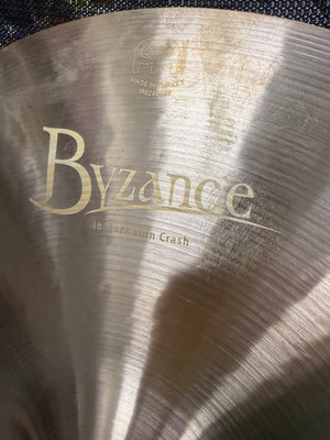 Meinl 18” Byzance Jazz Thin Crash cymbal