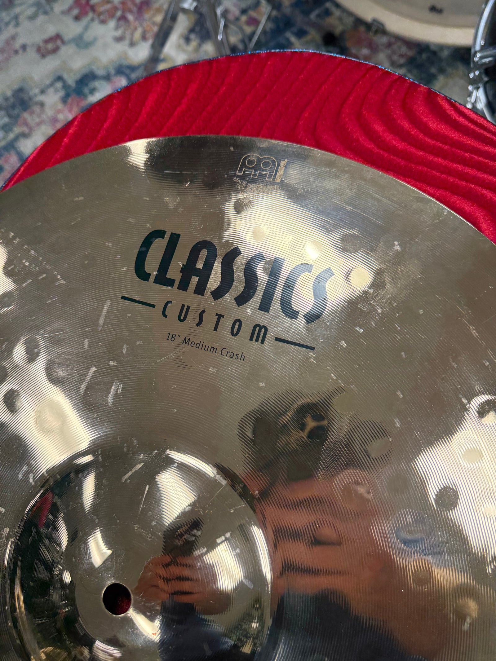 Meinl 18” Classics Custom Medium Crash