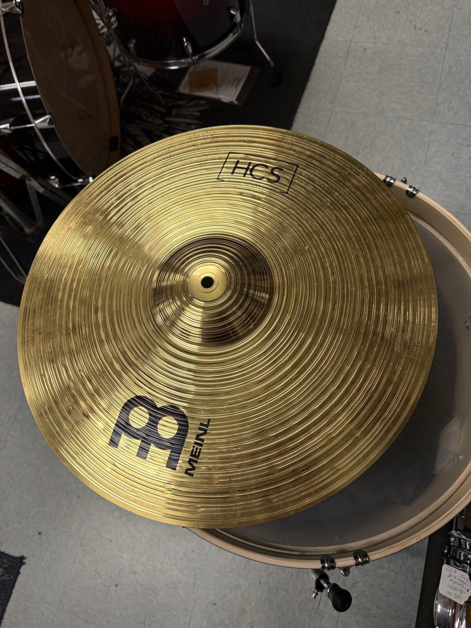Meinl 18” HCS Crash Cymbal