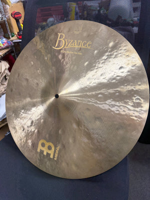 Meinl 20” Byzance Jazz Medium Thin ride cymbal