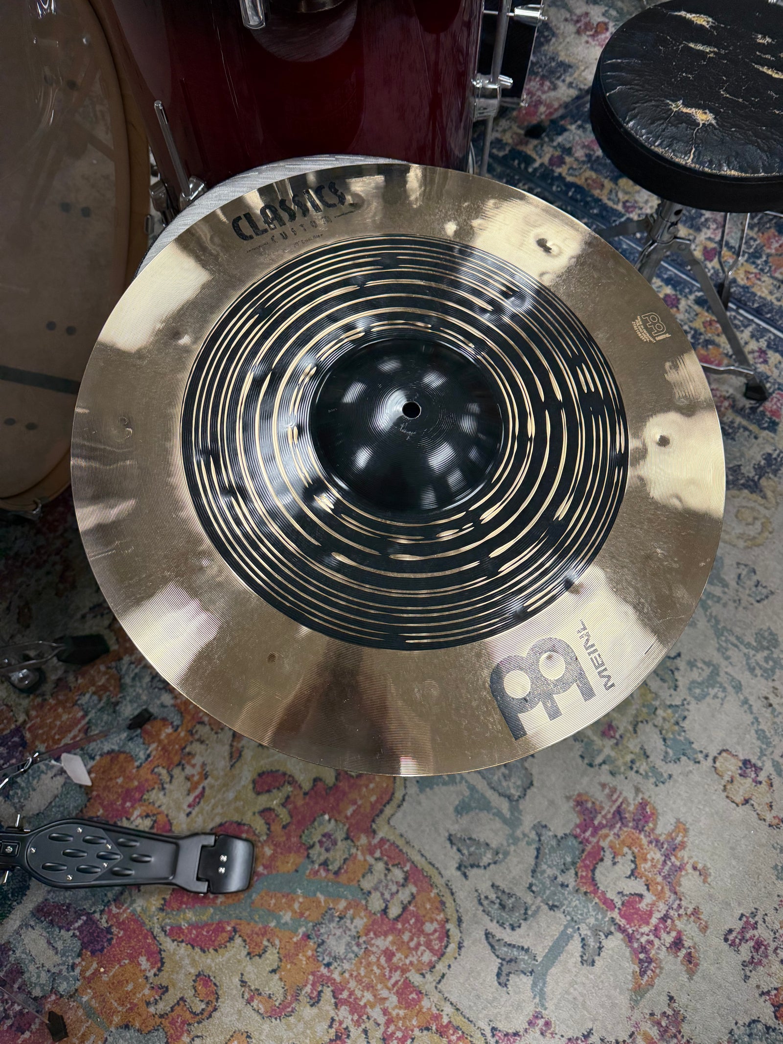 Meinl 20” Classics custom dual Ride Cymbal