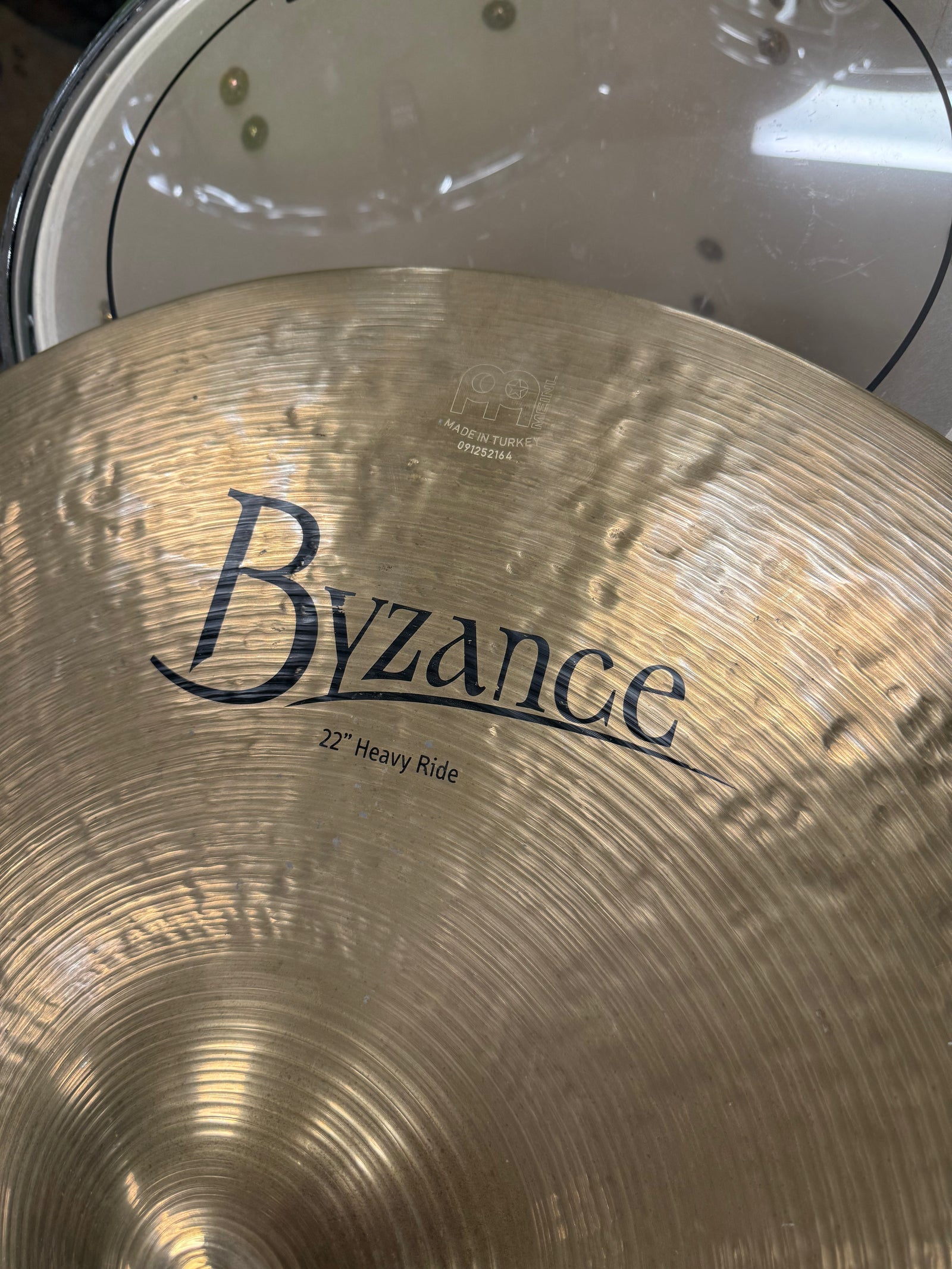 Meinl 22” Byzance Heavy Ride Cymbal