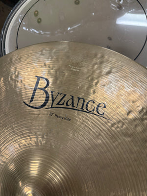 Meinl 22” Byzance Heavy Ride Cymbal