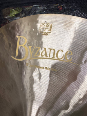 Meinl 22” Byzance Jazz Medium Thin ride cymbal