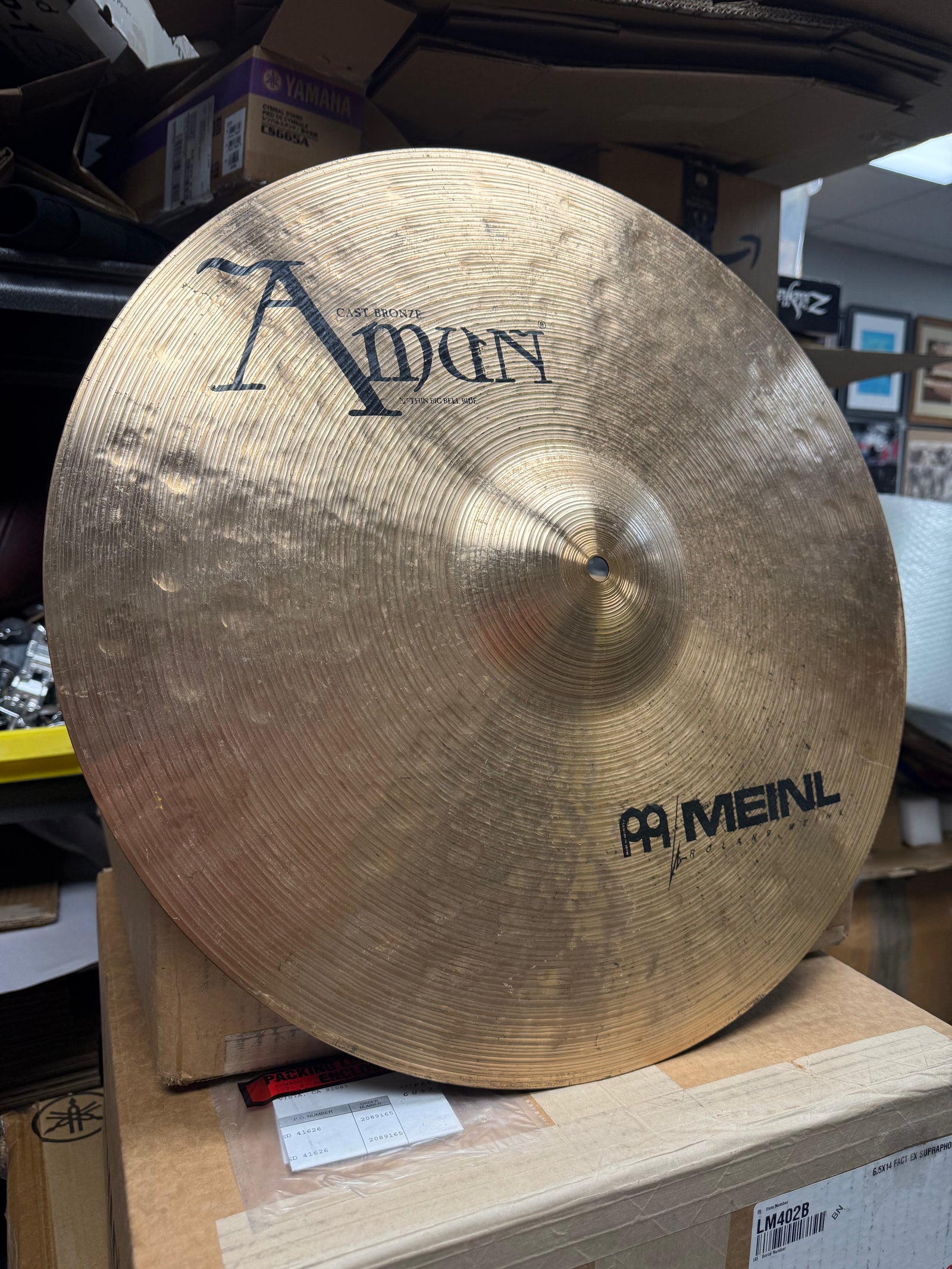 Meinl Amun 20” Thin Big Bell Ride