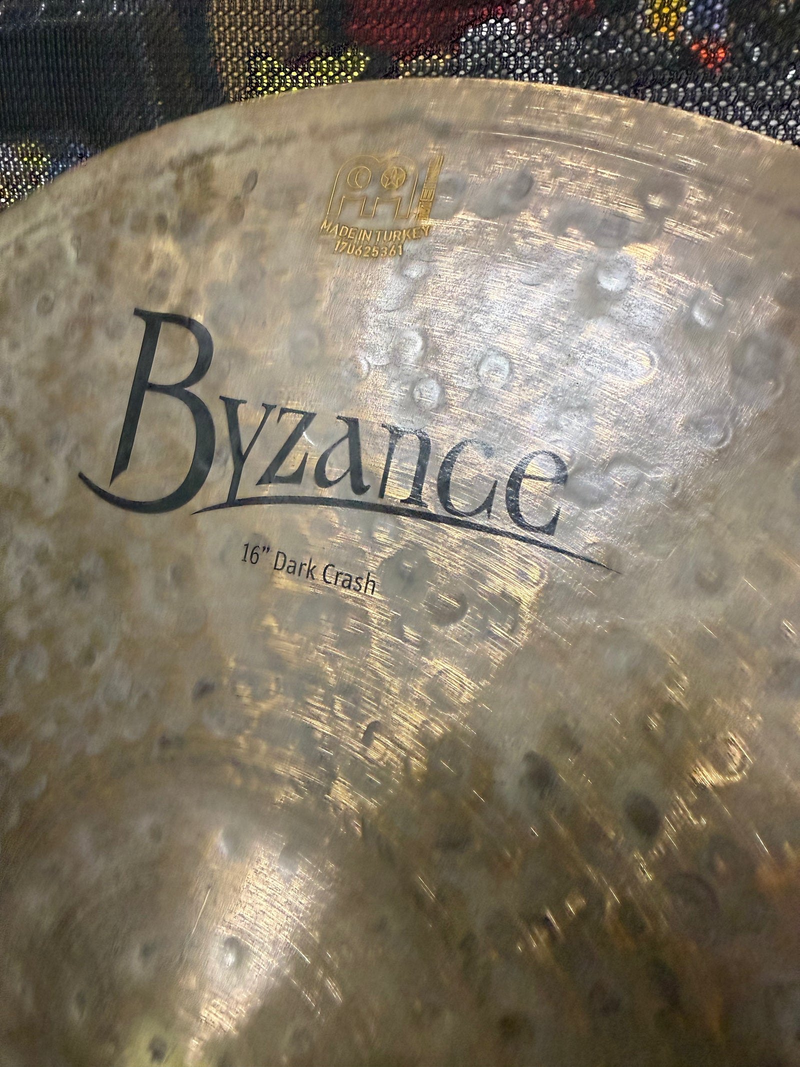 Meinl Byzance 16” Dark Crash Cymbal