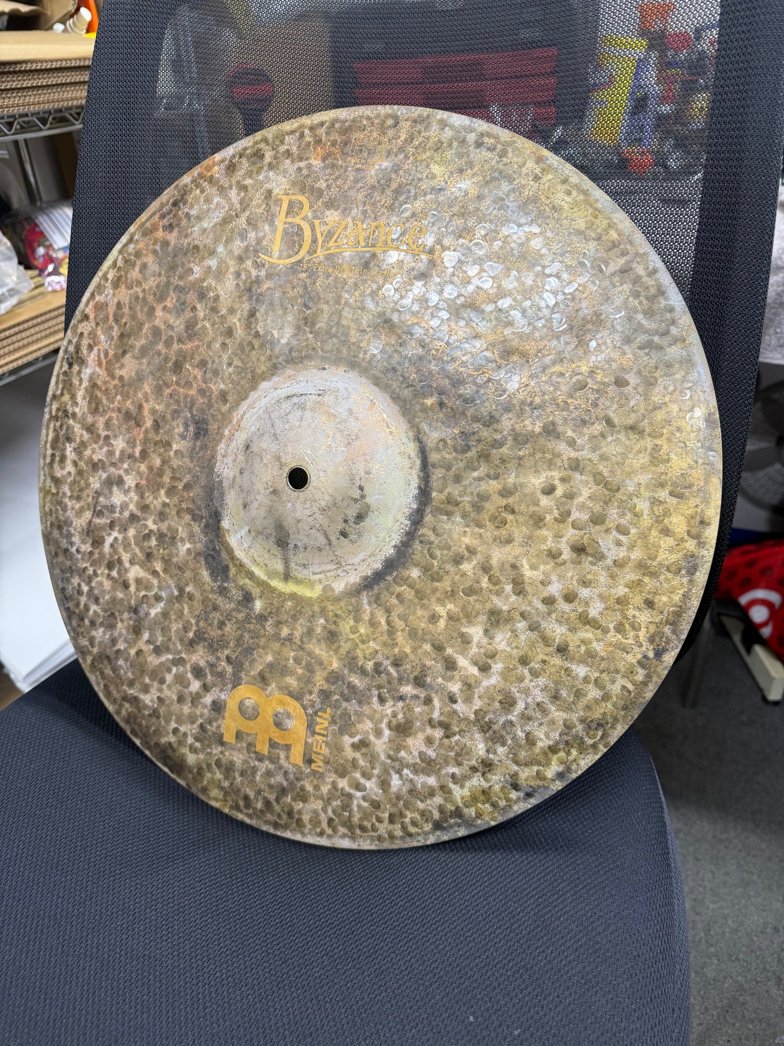 Meinl Byzance 18” Extra Dry Thin Crash Cymbal