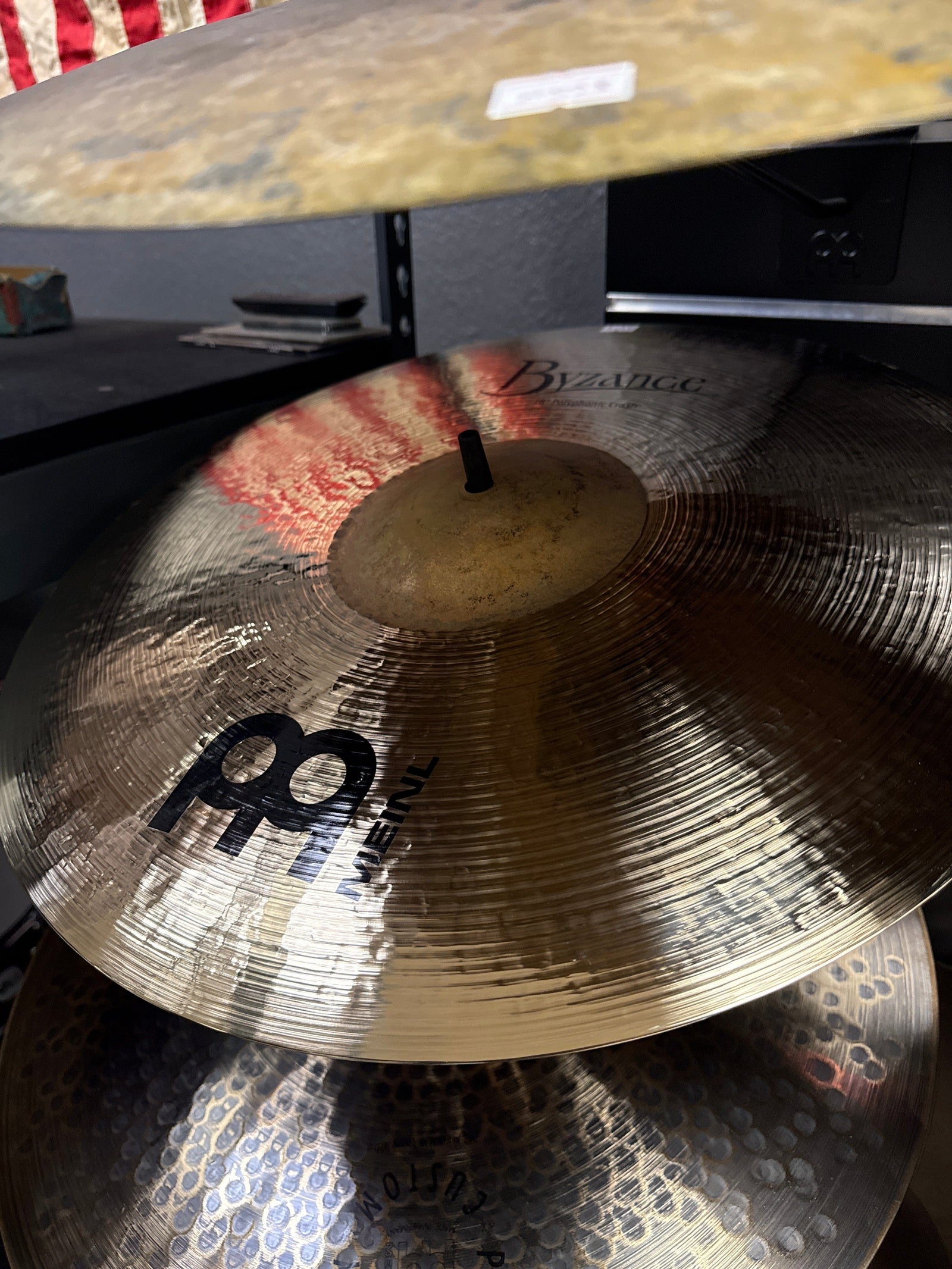 Meinl Byzance Brilliant Polyphonic Crash Cymbal 18”