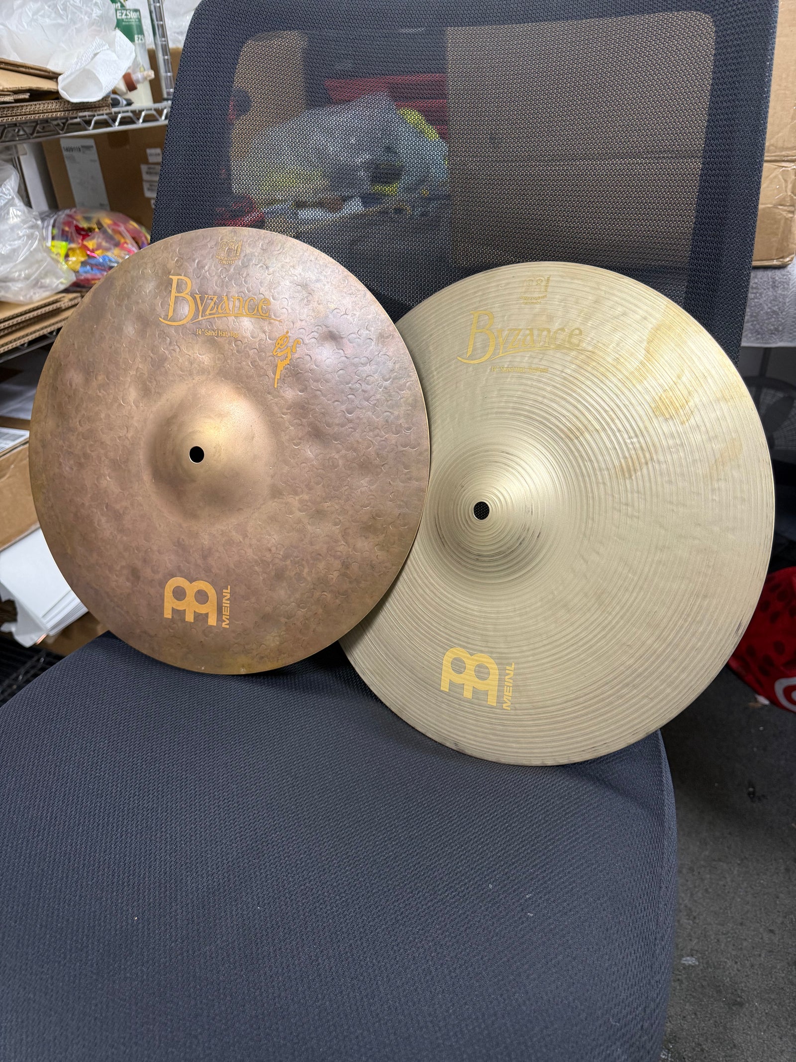 Meinl Byzance vintage Sand Hi hats 14”