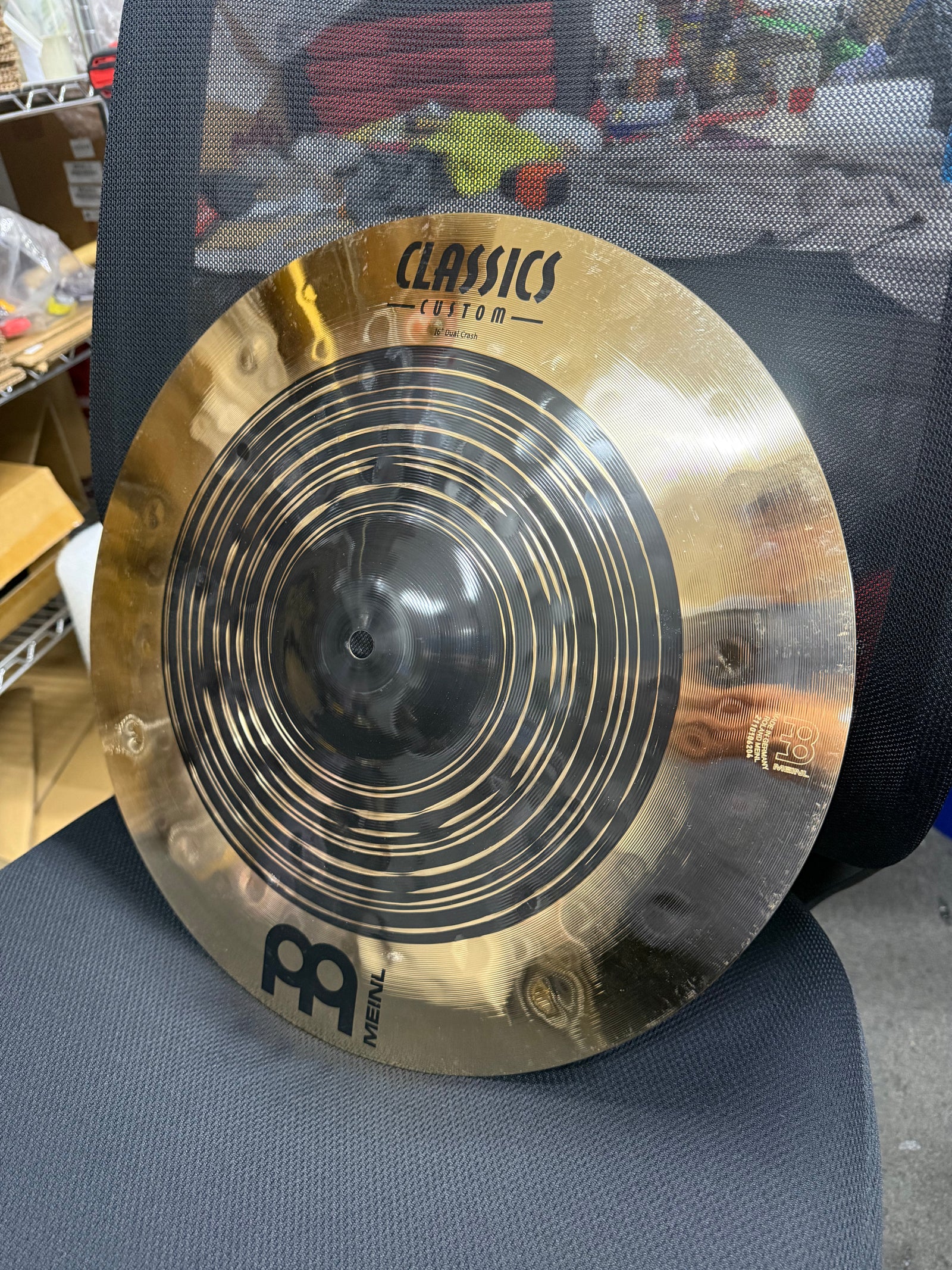 Meinl Classics Custom 16” Dual Crash