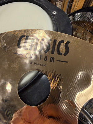 Meinl Classics Custom 16” Trash Crash Cymbal