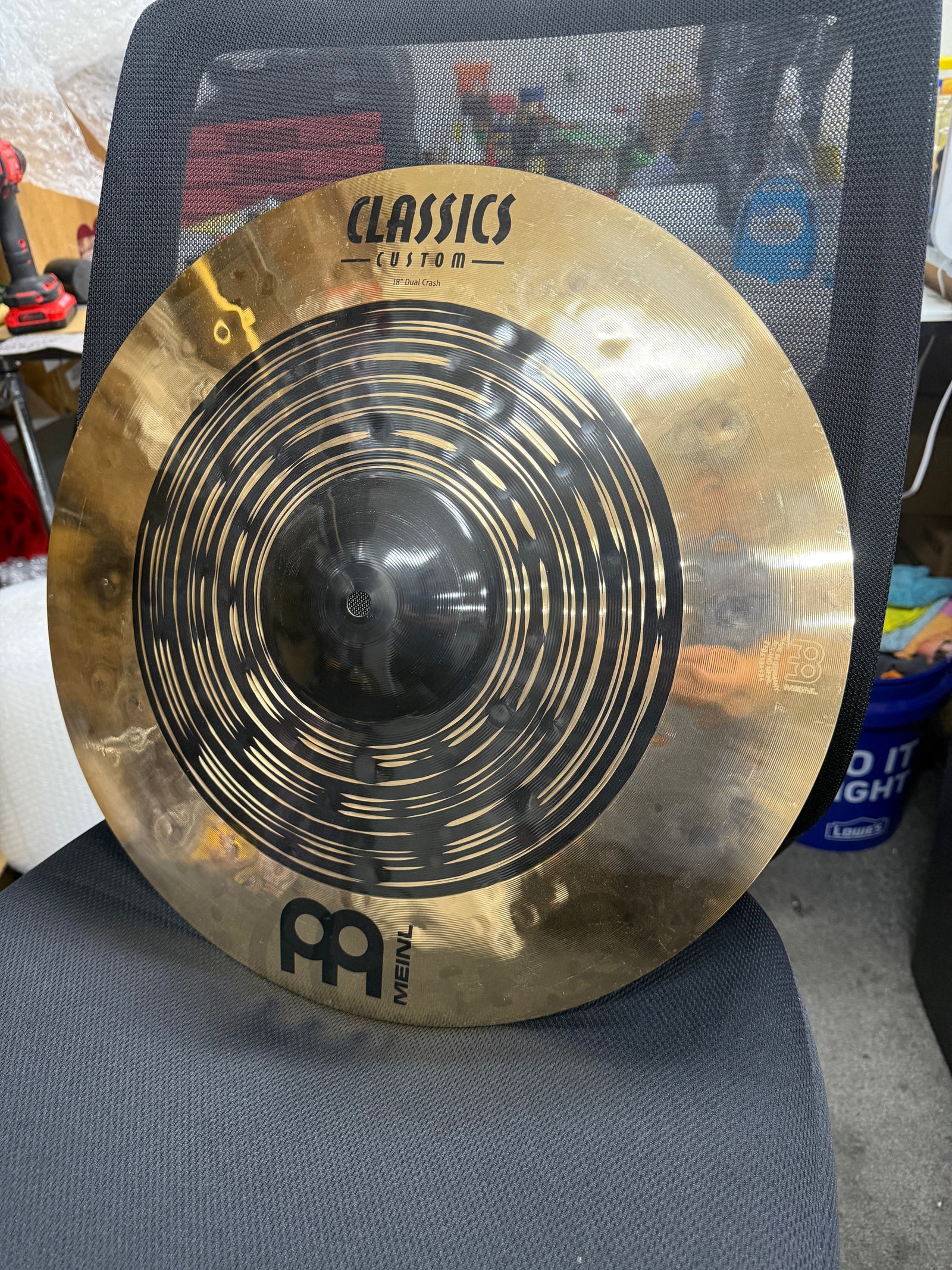 Meinl Classics Custom 18” Dual Crash Cymbal
