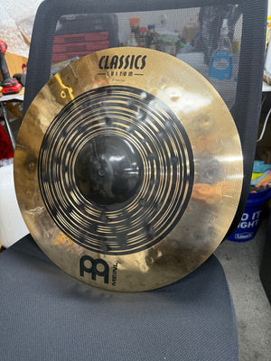 Meinl Classics Custom 18” Dual Crash Cymbal