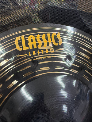 Meinl Classics Custom Dark 18” Heavy Big Bell Dark Ride Cymbal