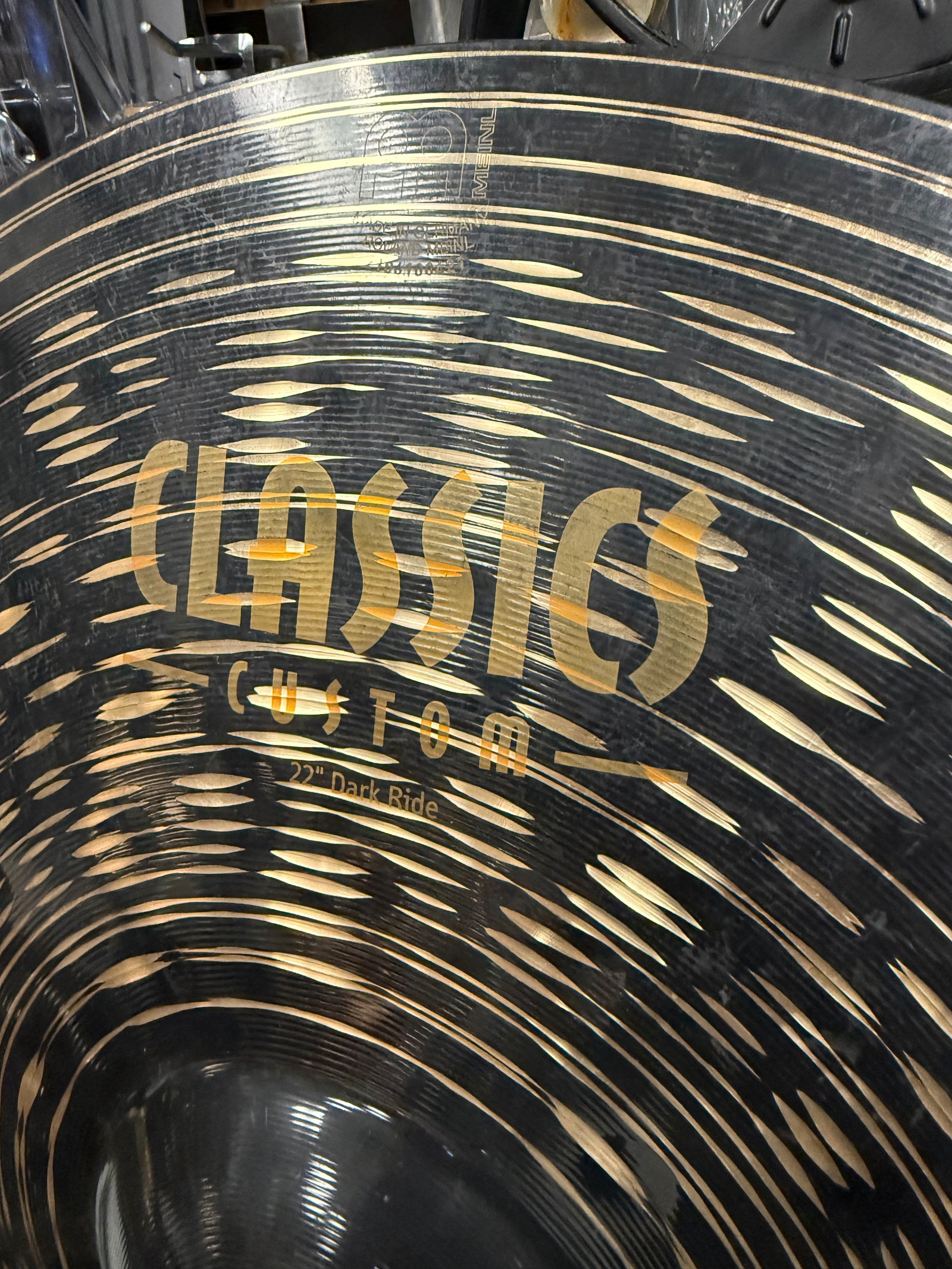 Meinl Classics Custom Dark 22” Ride Cymbal