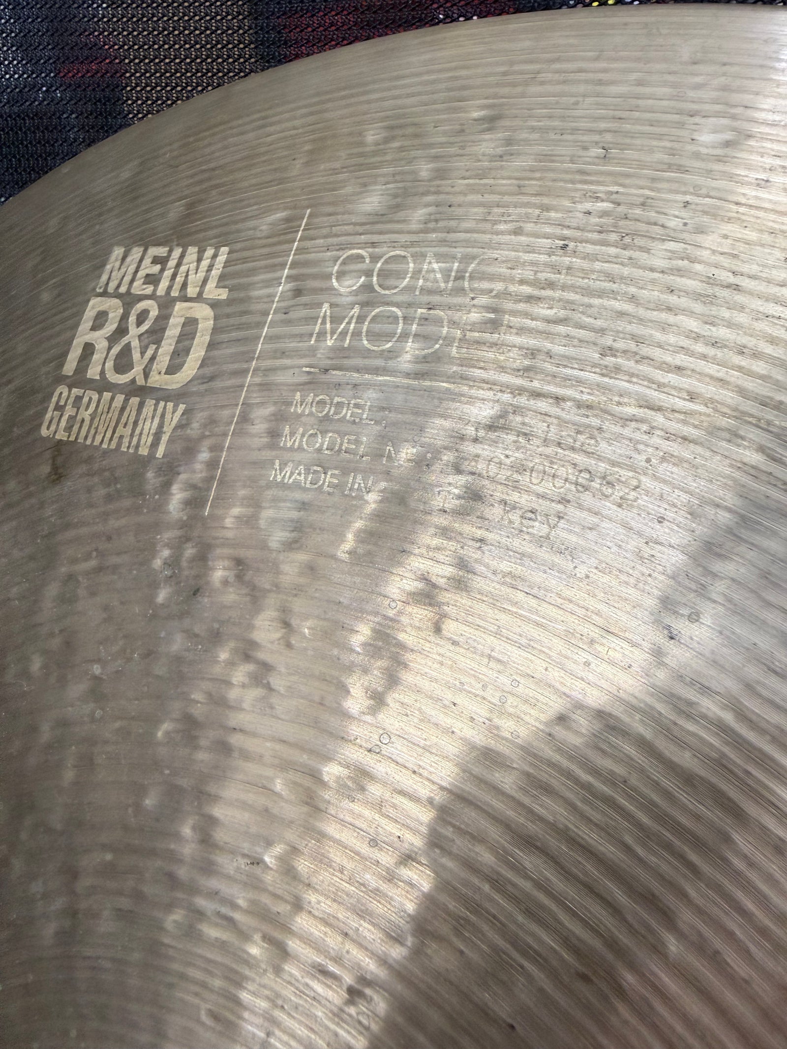 Meinl R&D Hand Hammered 20” Ride