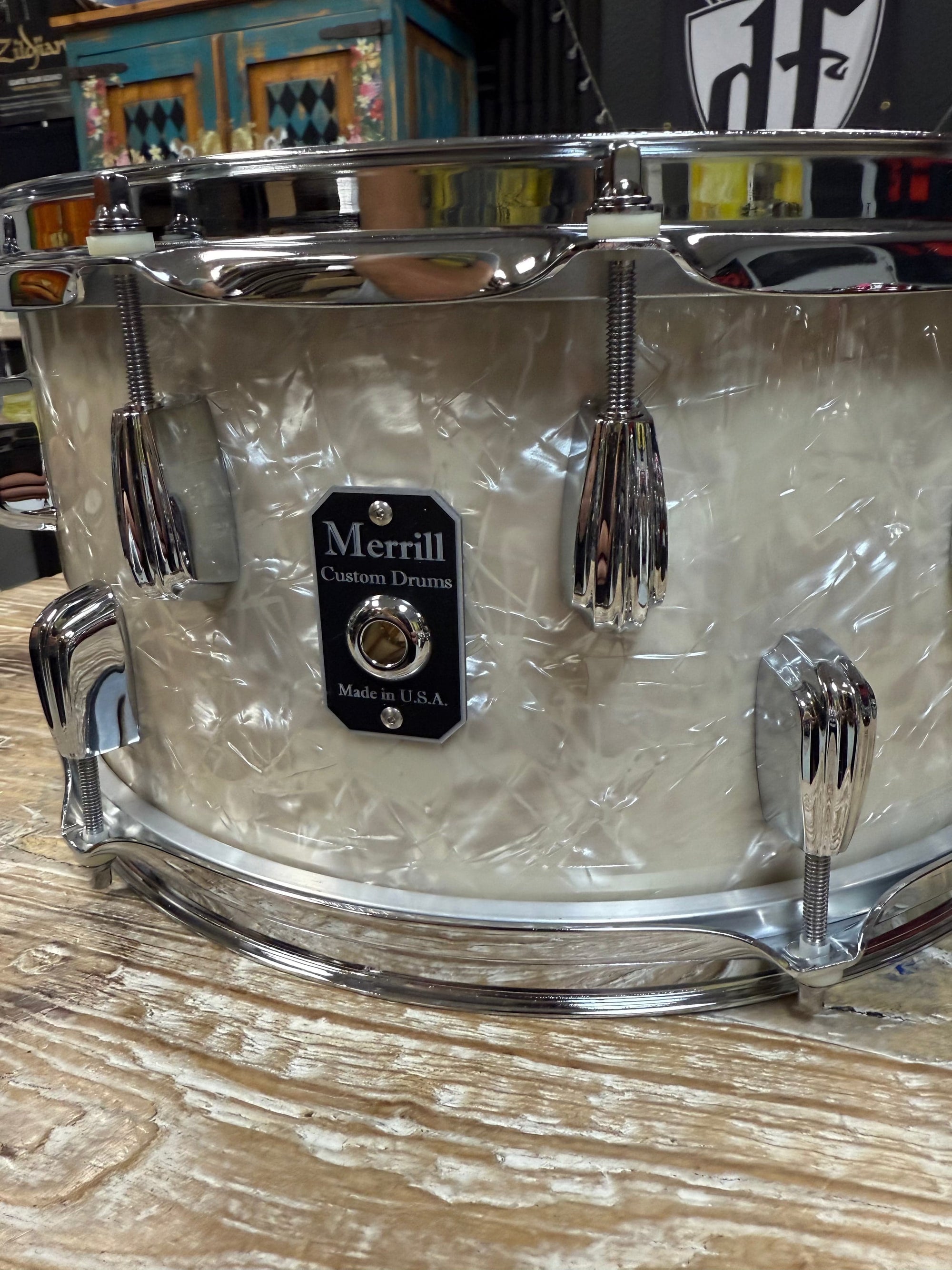Merrill Custom Drums 14x6.5” Snare Drum