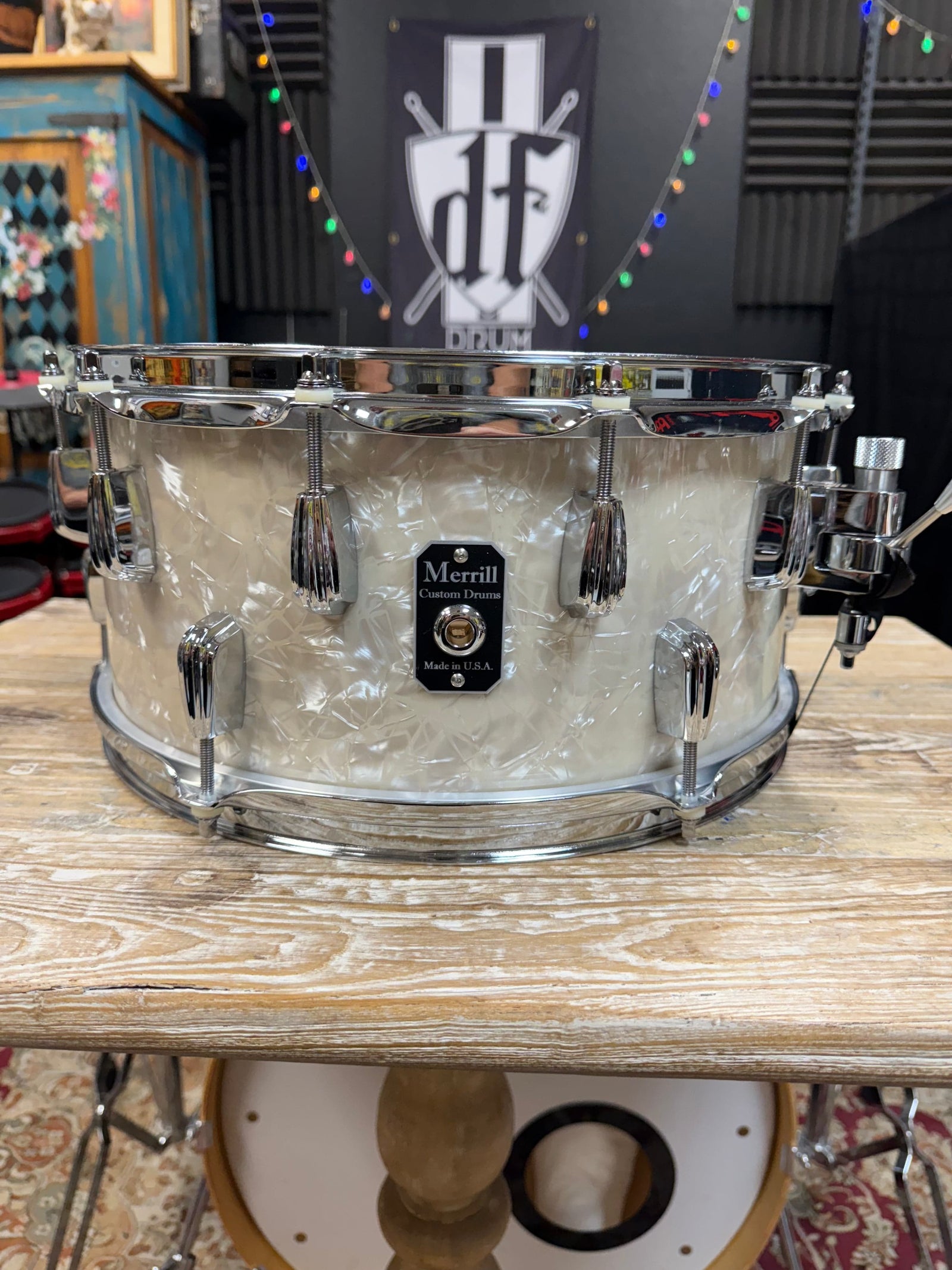 Merrill Custom Drums 14x6.5” Snare Drum