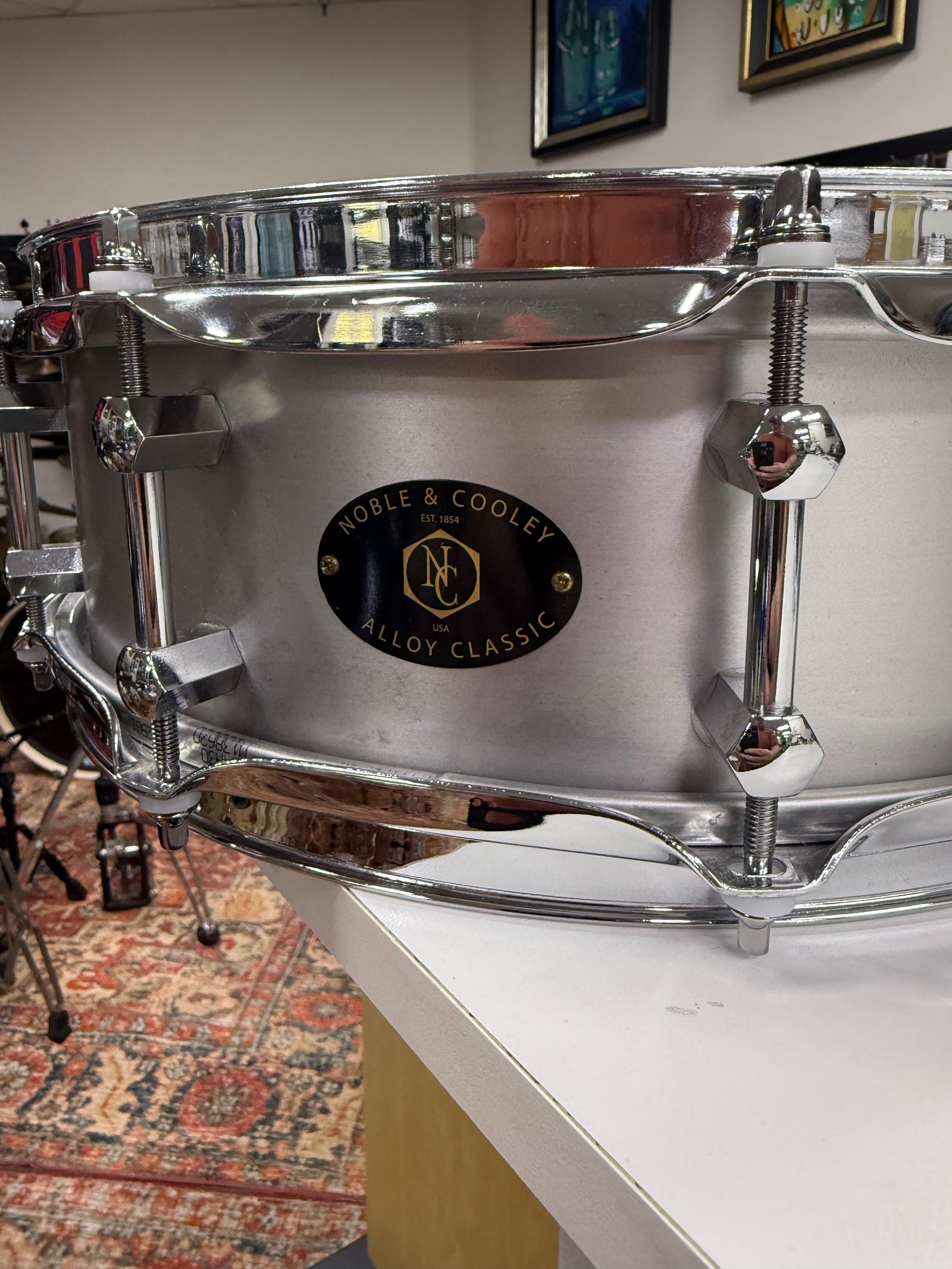 Noble and Cooley 14x4.75” Aluminum Snare