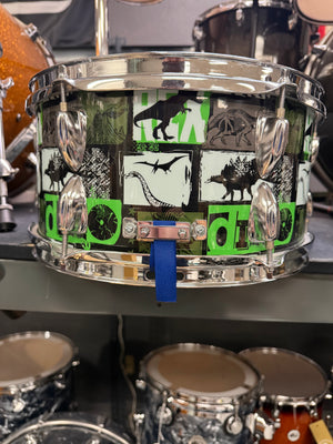 On The Edge 13x6.5” Dino Snare Drum