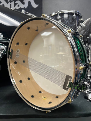 On The Edge 14x5” Green Pearl Snare Drum