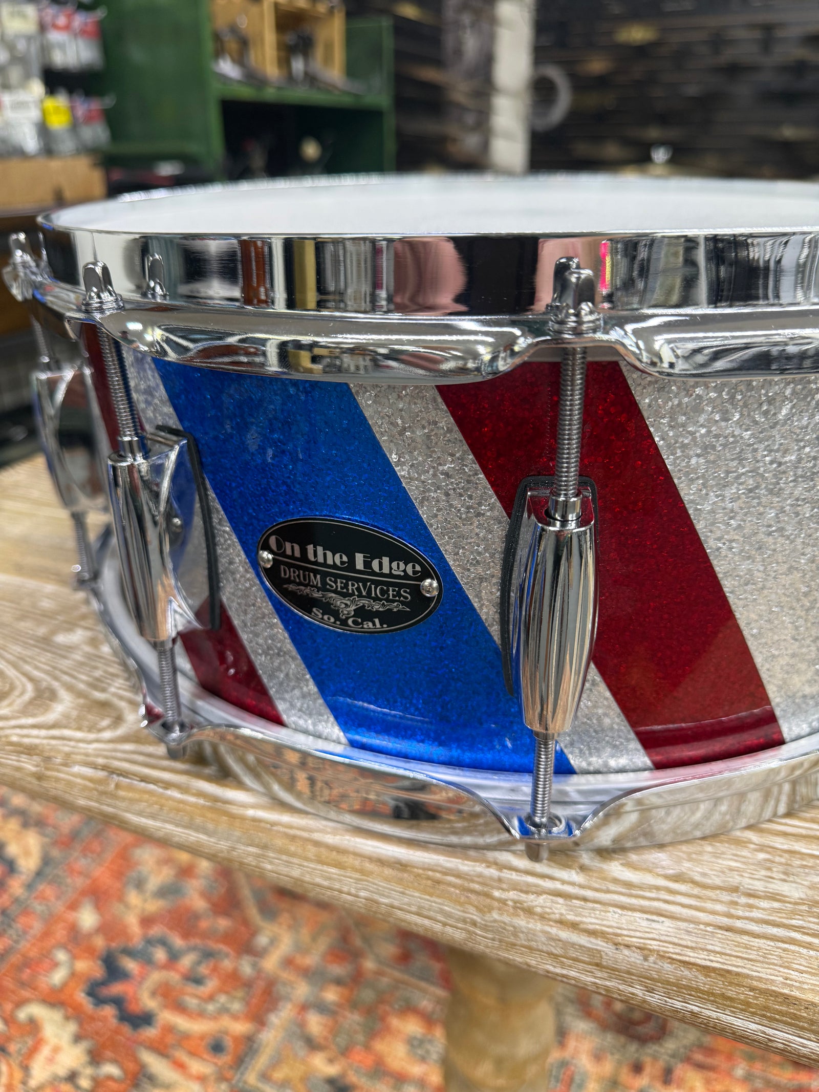On The Edge 14x6” 250th Anniversary Snare Drum