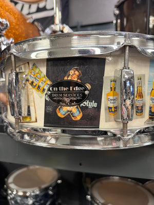 On The Edge Corona Beer Snare Drum