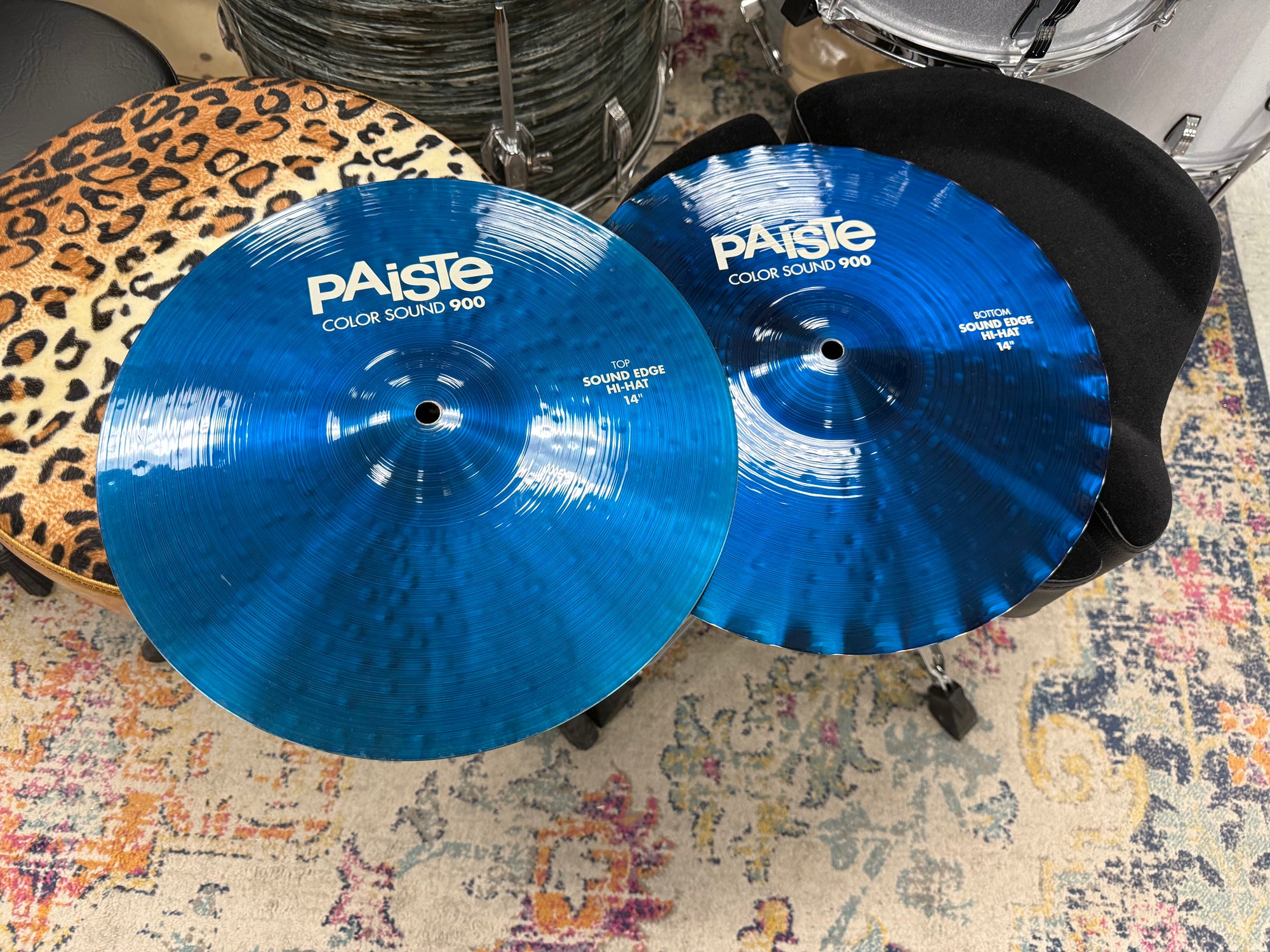 Paiste 14" 900 Series Color Sound Hi Hat cymbals