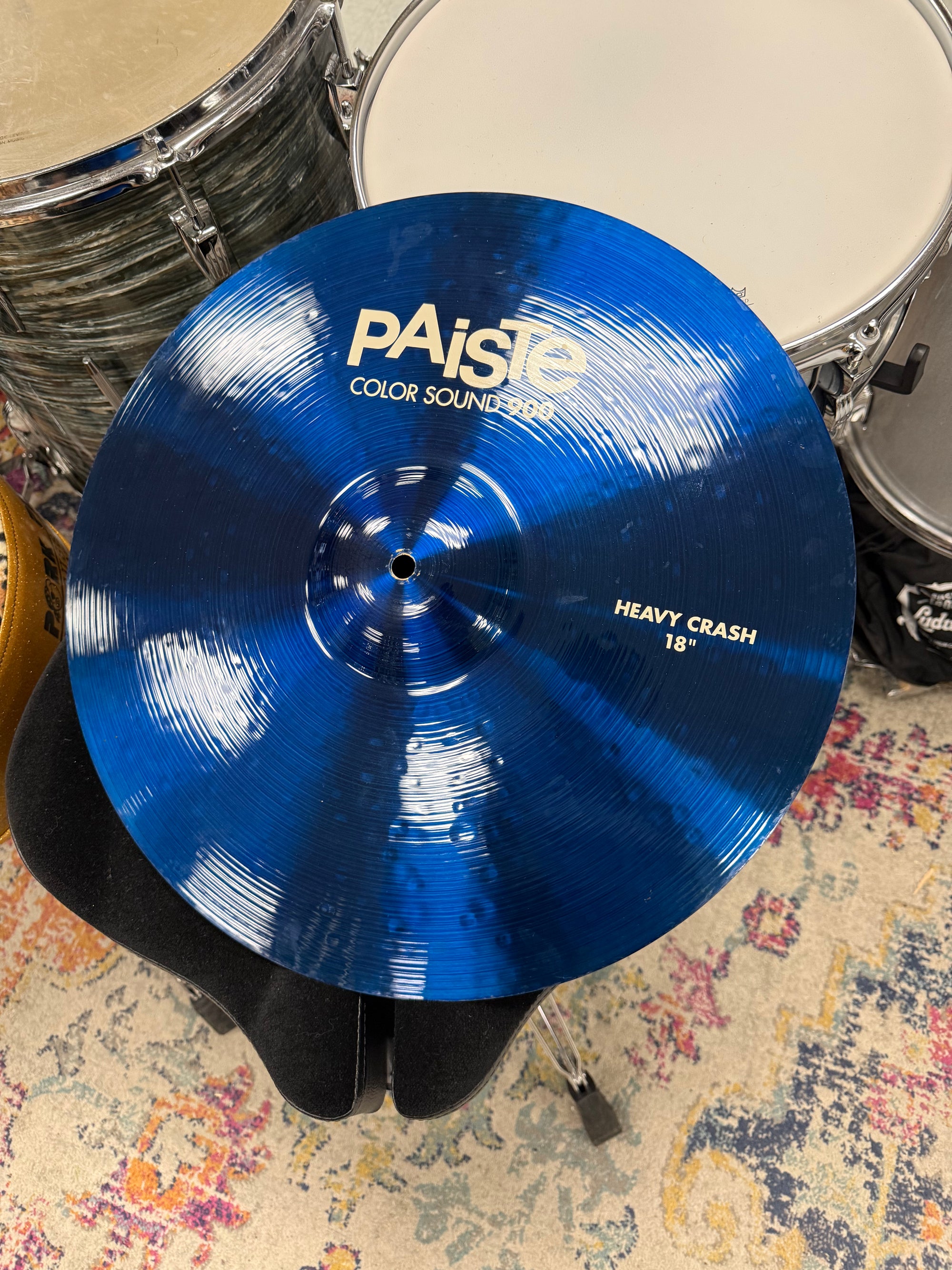 Paiste 18" 900 Series Color sound heavy crash cymbal