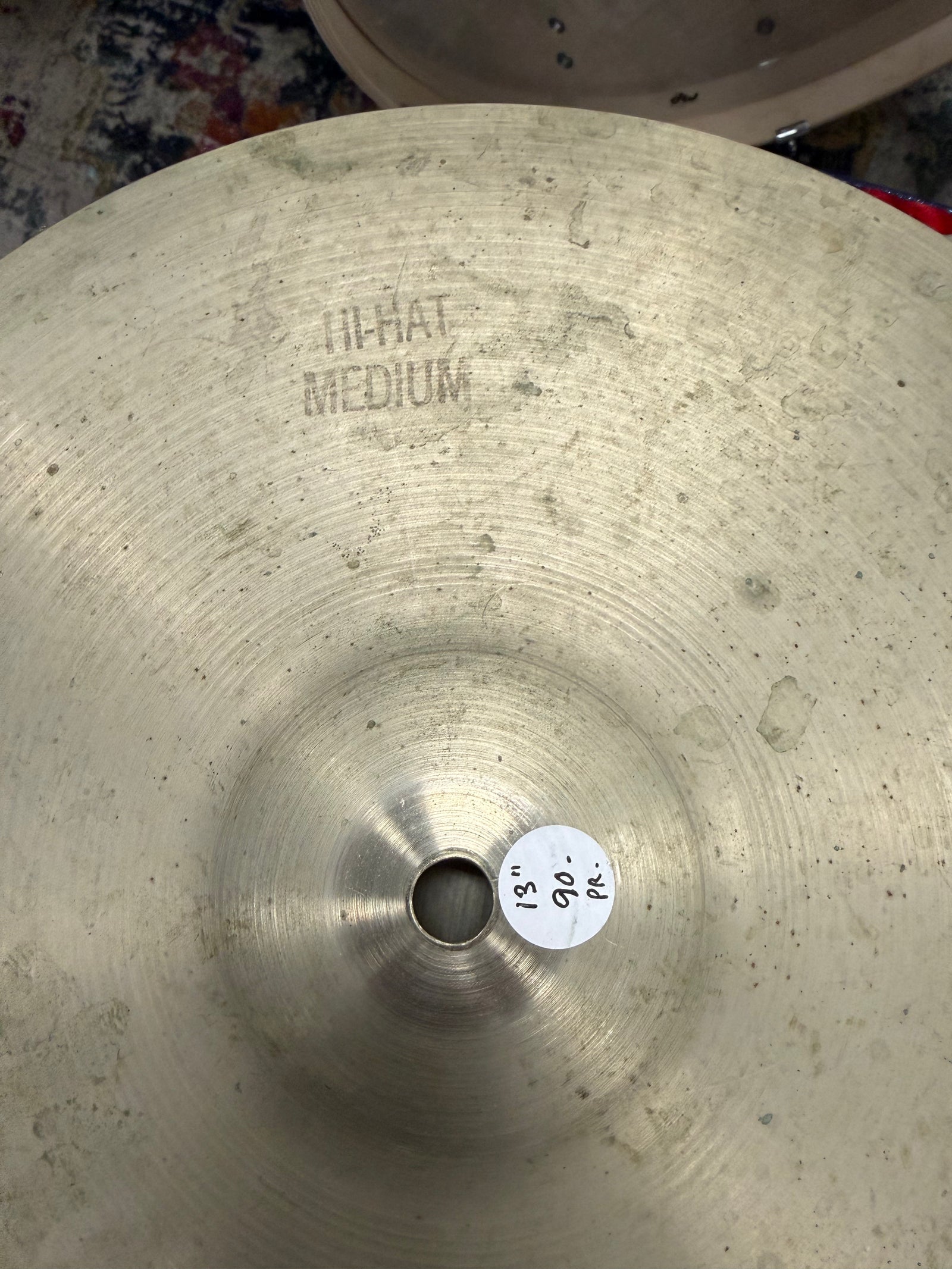 Ludwig By Paiste 13” Medium Hi hats Artist Owned