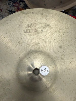 Ludwig By Paiste 13” Medium Hi hats Artist Owned