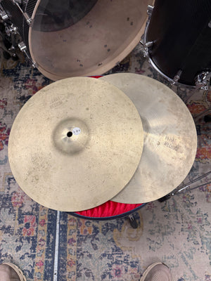 Ludwig By Paiste 13” Medium Hi hats Artist Owned