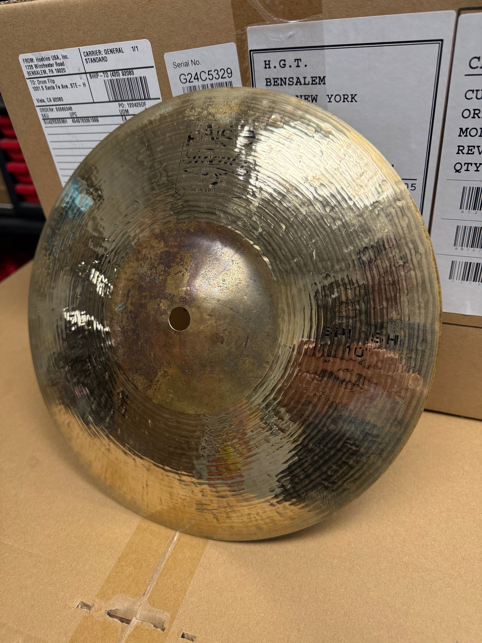 Paiste 10” Twenty Series Splash Cymbal