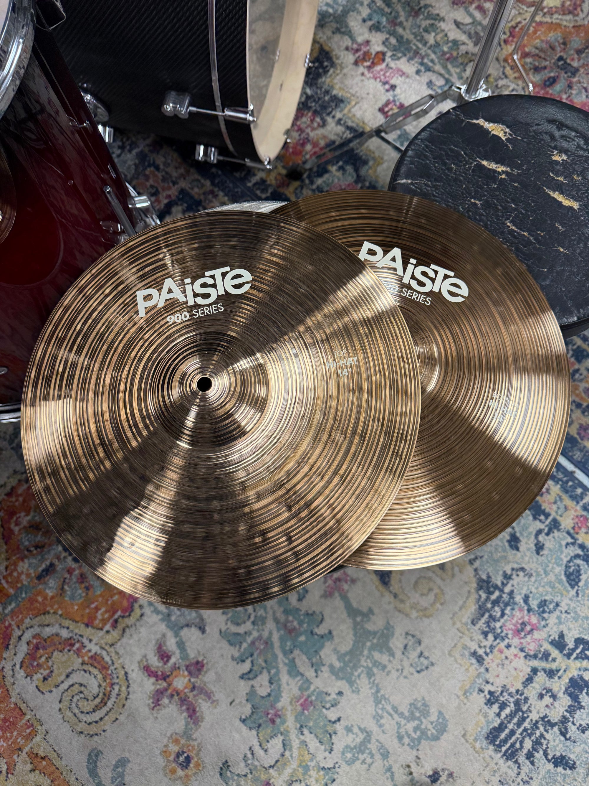 Paiste 14” 900 Series Hi Hat Cymbals