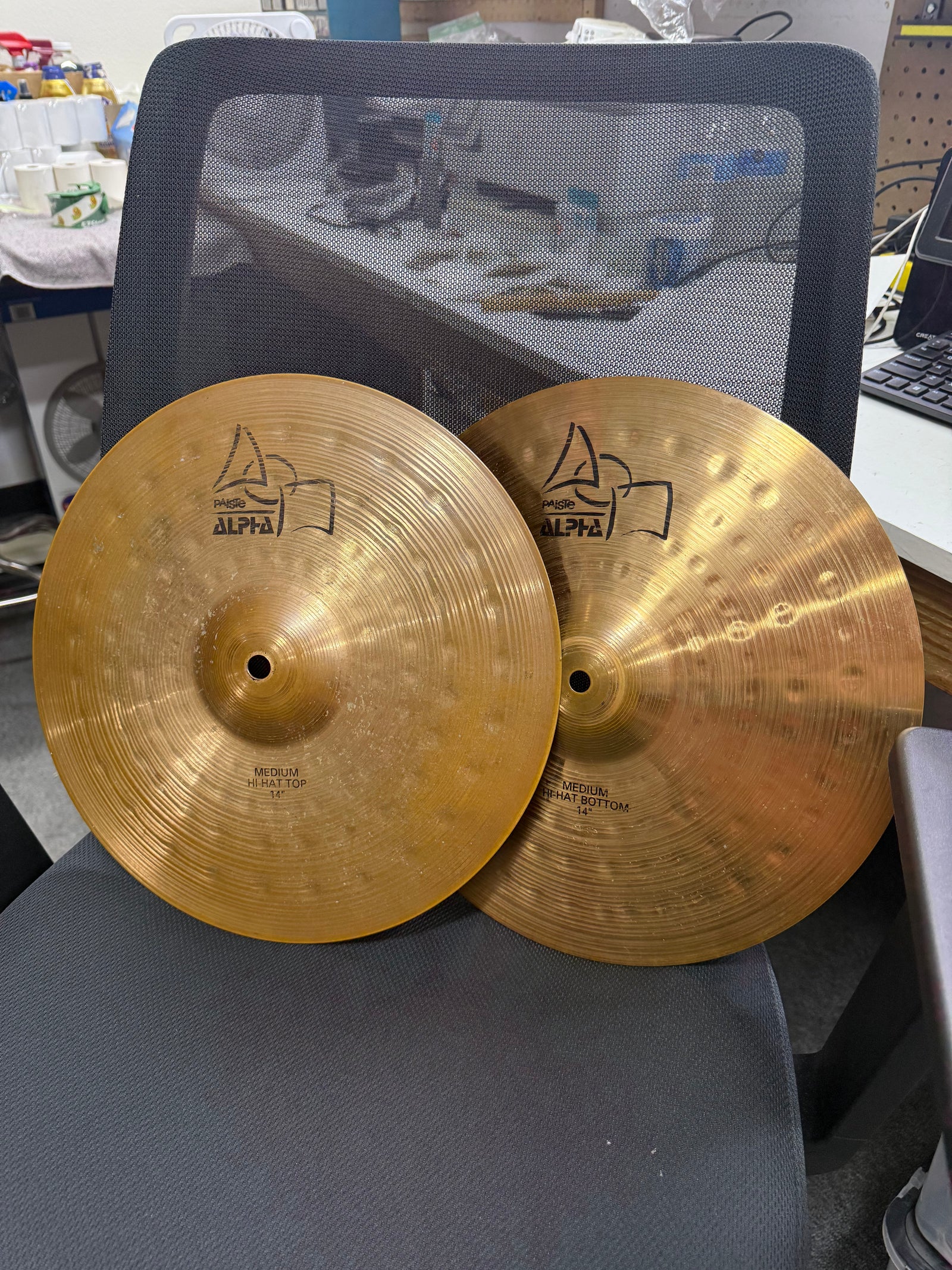 Paiste 14” Alpha Medium Hi hats