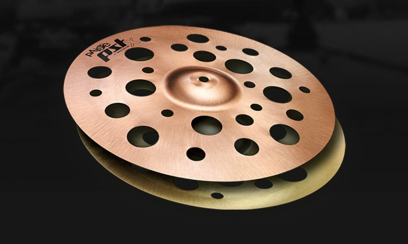 Paiste 14” PST X Swiss Hats Hi Hat Cymbals