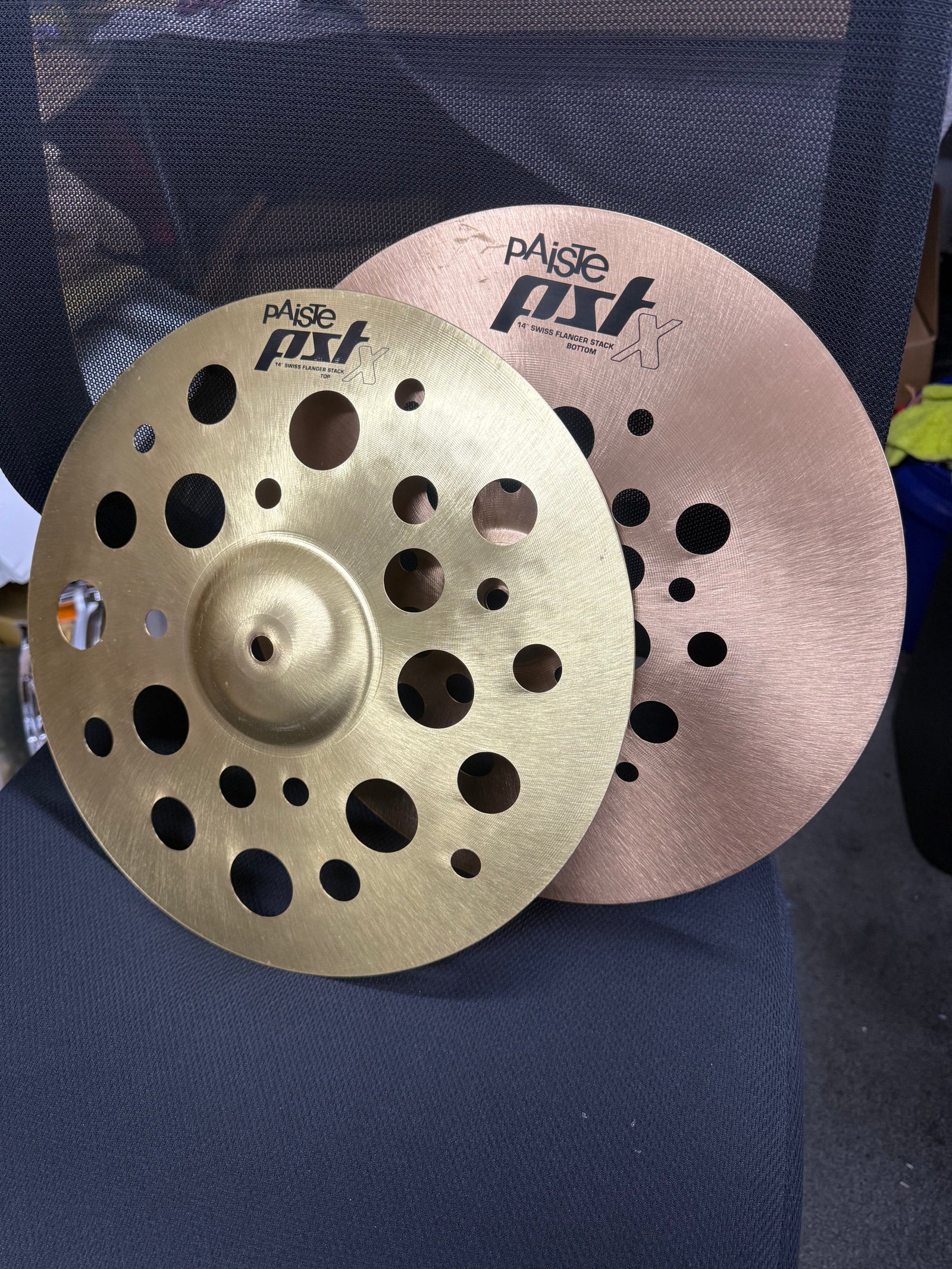Paiste 14” Swiss flanger stack