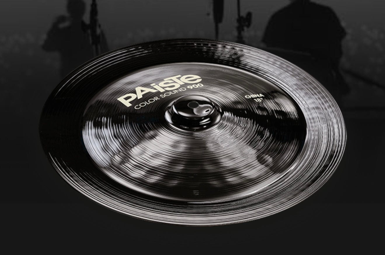 Paiste 16” Color Sound 900 Black China Cymbal
