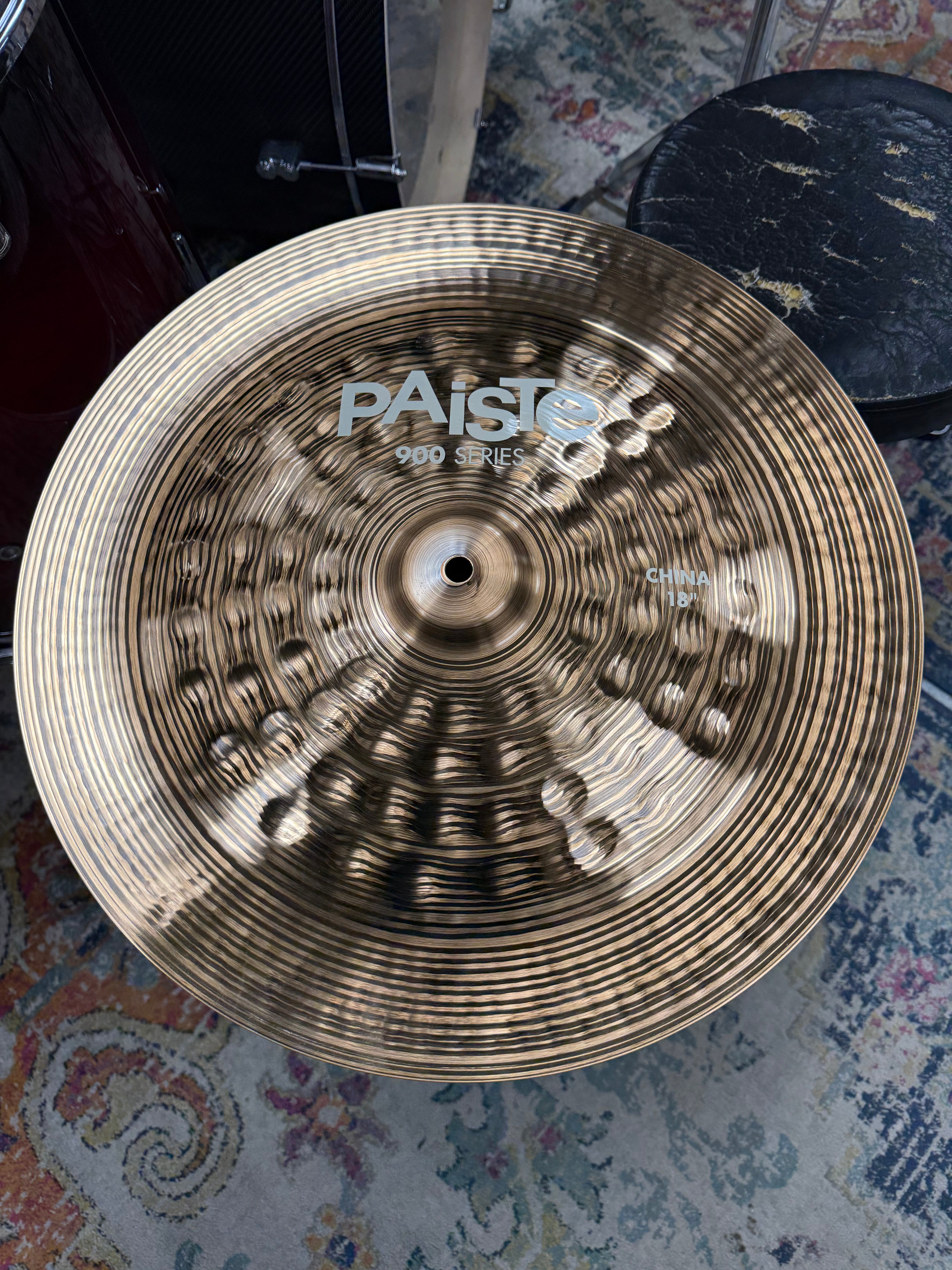 Paiste 18” 900 Series China Cymbal - Drum Flip