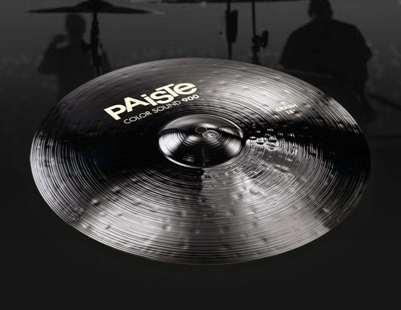 Paiste 19” Color Sound Black Crash Cymbal