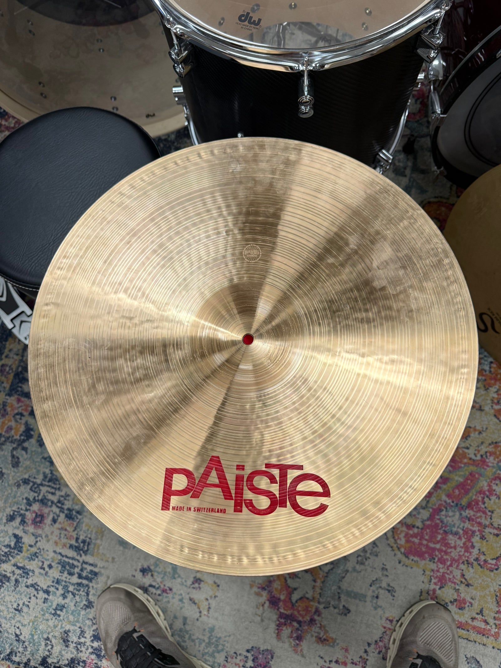 Paiste 20” 2002 Medium Crash Cymbal