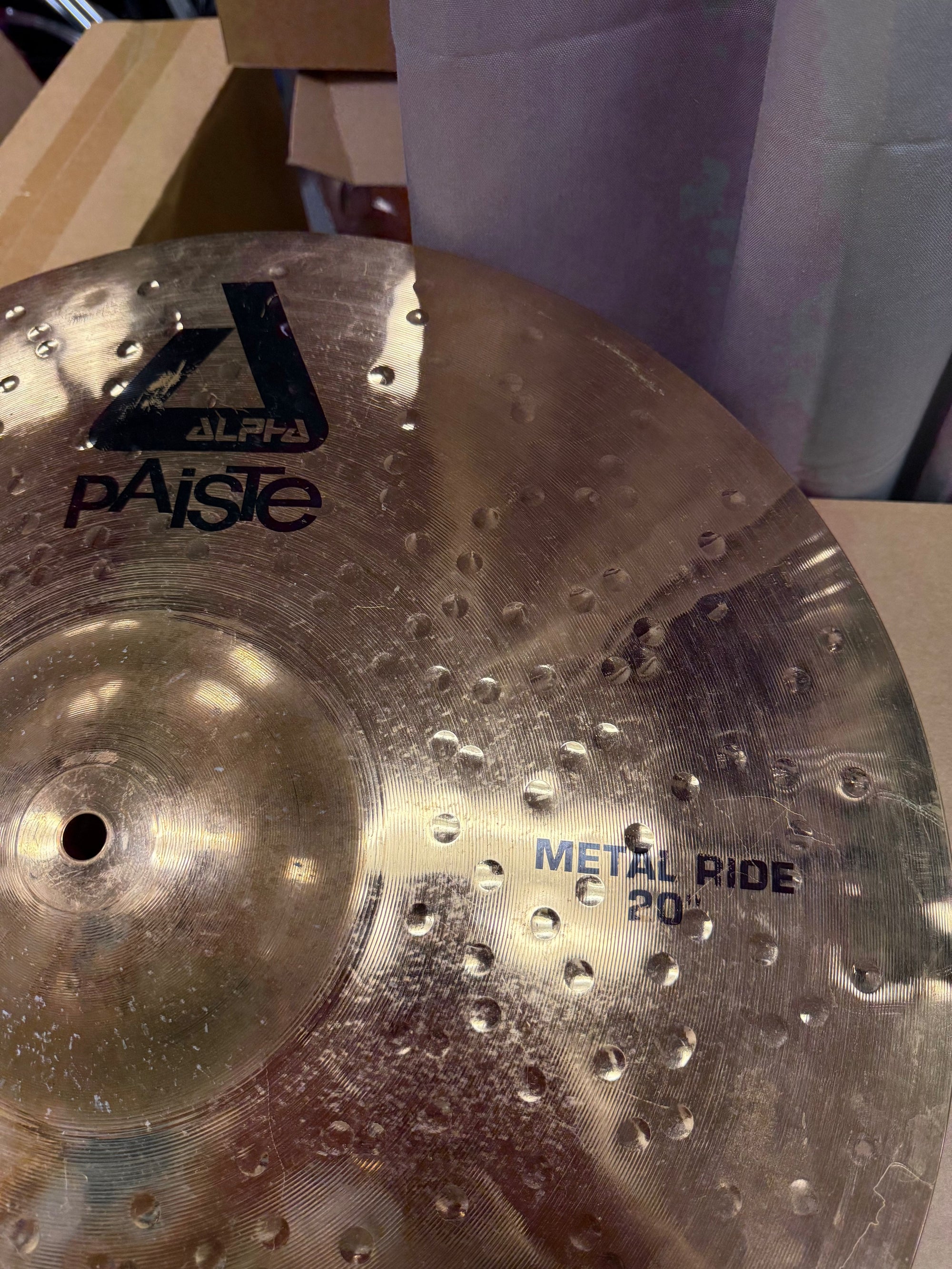 Paiste 20” Alpha Metal Ride Cymbal