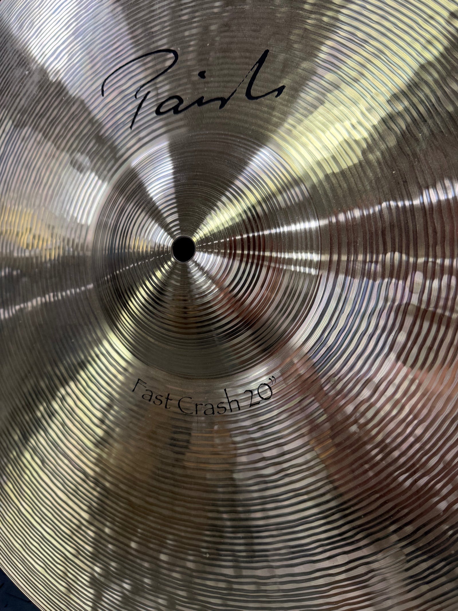 Paiste 20” Signature Fast Crash Cymbal