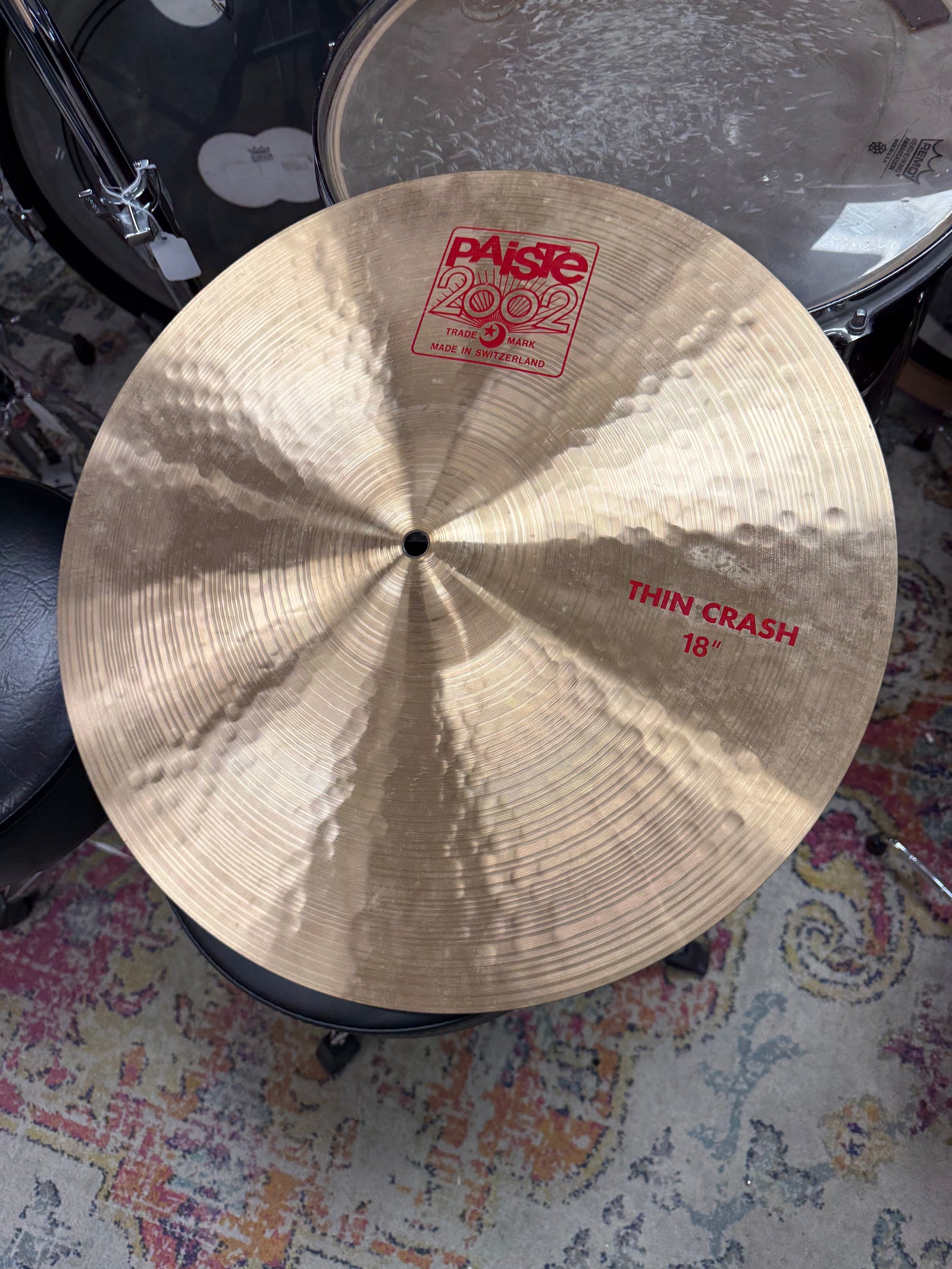 Paiste 2002 18” Thin Crash Cymbal