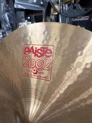 Paiste 2002 20” Ride Cymbal